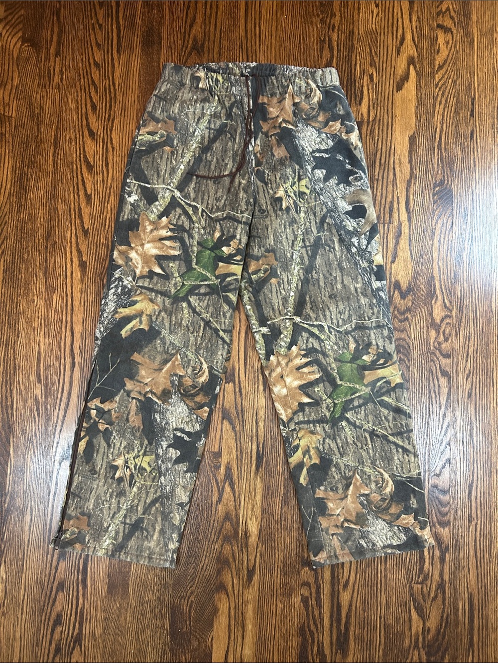 Vintage 90s Quilt Lined Camo Hunting Pants